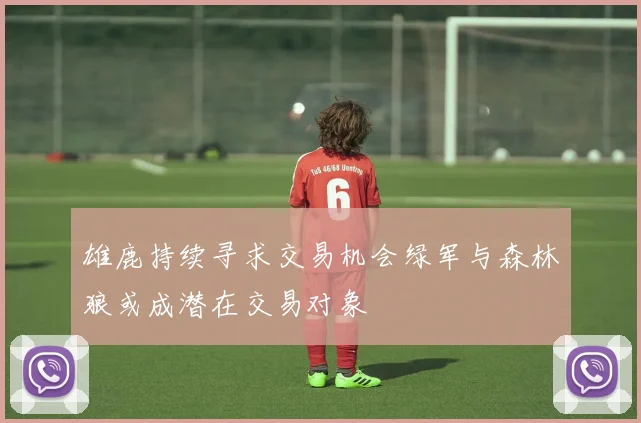 雄鹿持续寻求交易机会绿军与森林狼或成潜在交易对象
